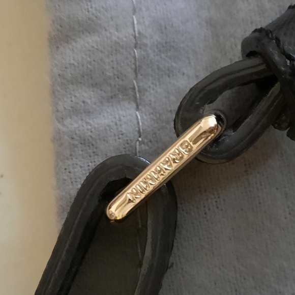 BRAHMIN Katie Crossbody Black Leather Bag - Picture 3 of 11